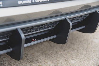 Maxton Design - STREET PRO REAR DIFFUSER V.2 VW GOLF MK 7 GTI 2013-2016