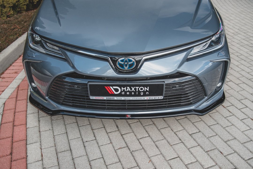 Maxton Design - FRONT SPLITTER TOYOTA COROLLA MK12 SEDAN (2019-2023)