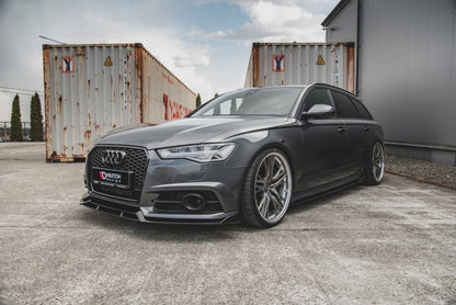 Maxton Design - Front Splitter Audi A6 / A6 C7 S-Line / S6 C7 Facelift
