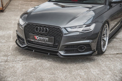 Maxton Design - Front Splitter Audi A6 / A6 C7 S-Line / S6 C7 Facelift
