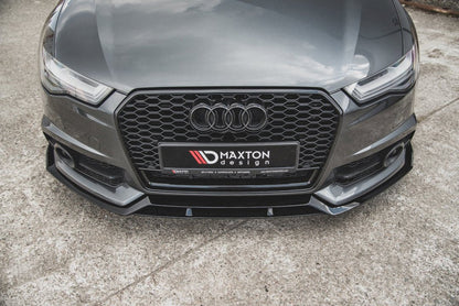 Maxton Design - Front Splitter Audi A6 / A6 C7 S-Line / S6 C7 Facelift