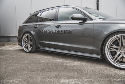 Maxton Design - Side Skirts Diffusers Audi A6 / A6 C7 S-Line / S6 C7 FACELIFT