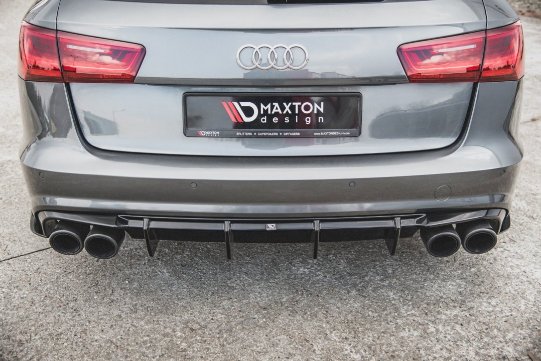 Maxton Design - Rear Valance V.1 Audi A6 / A6 C7 S-Line / S6 C7 Facelift