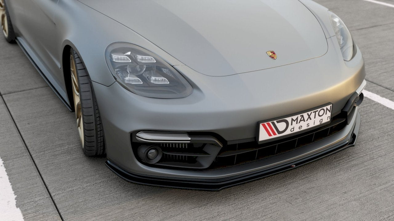 Maxton Design - FRONT SPLITTER PORSCHE PANAMERA TURBO/ GTS 971