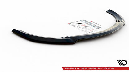 Maxton Design - FRONT SPLITTER V.1 MERCEDES BENZ E63 AMG ESTATE/ SALOON S213/W213