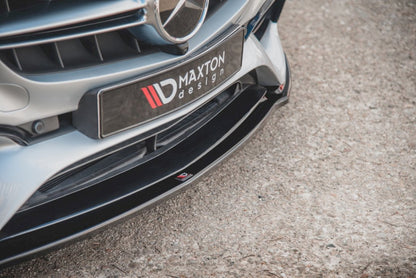 Maxton Design - FRONT SPLITTER V.2 MERCEDES BENZ E63 AMG ESTATE/ SALOON S213/W213