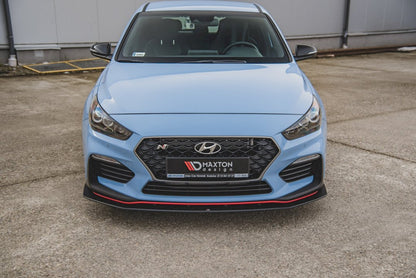 Maxton Design - STREET PRO FRONT SPLITTER HYUNDAI I30 N MK3 HATCHBACK/ FASTBACK (2017-2020)