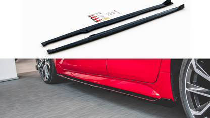 Maxton Design - SIDE SKIRTS DIFFUSERS TOYOTA COROLLA MK12 HATCHBACK (2019-2023)