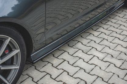 Maxton Design - SIDE SKIRT DIFFUSERS AUDI S6/ A6 S-LINE C7 FACELIFT