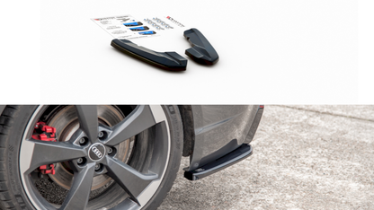 Maxton Design - REAR SIDE DIFFUSERS V2 AUDI RS3 8V SPORTBACK (2015-2016)
