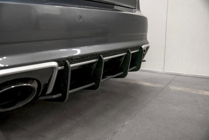 Maxton Design - STREET PRO REAR DIFFUSER V1 AUDI RS3 8V SPORTBACK (2015-2016)