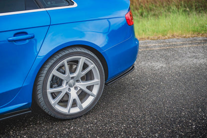 Maxton Design - REAR SIDE SPLITTERS AUDI S4/ A4 S-LINE B8 SEDAN (2008-2011)