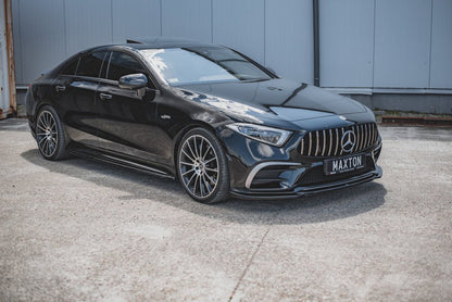 Maxton Design - FRONT SPLITTER V.3 MERCEDES-BENZ CLS AMG LINE / 53AMG C257 (2018-2021)