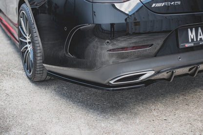 Maxton Design - CENTRAL REAR SPLITTER MERCEDES-BENZ CLS AMG LINE C257 (2018-)
