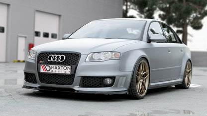 Maxton Design - FRONT SPLITTER V1AUDI RS4 B7 (2006-2008)