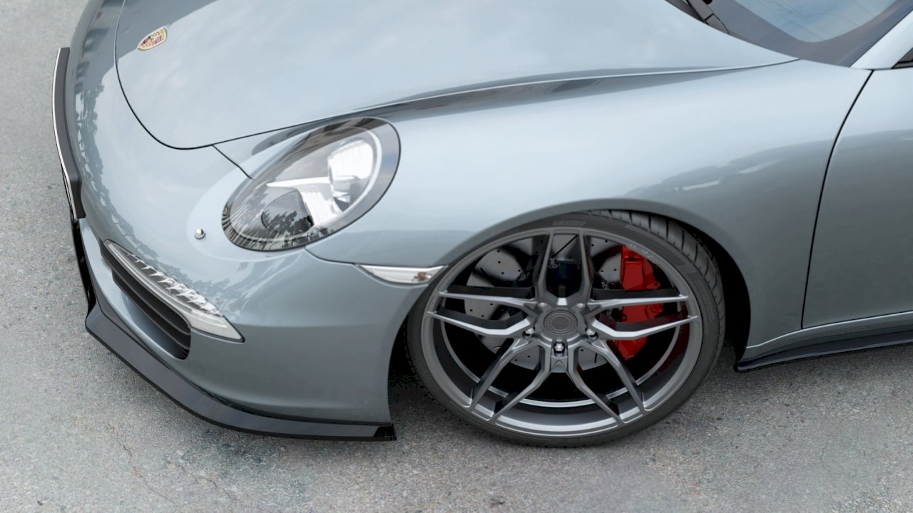 Maxton Design - FRONT SPLITTER V1 PORSCHE 911 CARRERA 991 (2011-2016)