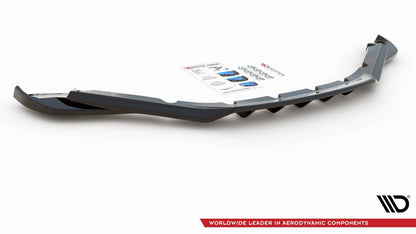 Maxton Design - CENTRAL REAR SPLITTER (W/ VERTICAL BARS) BMW I8 (2014-2020)