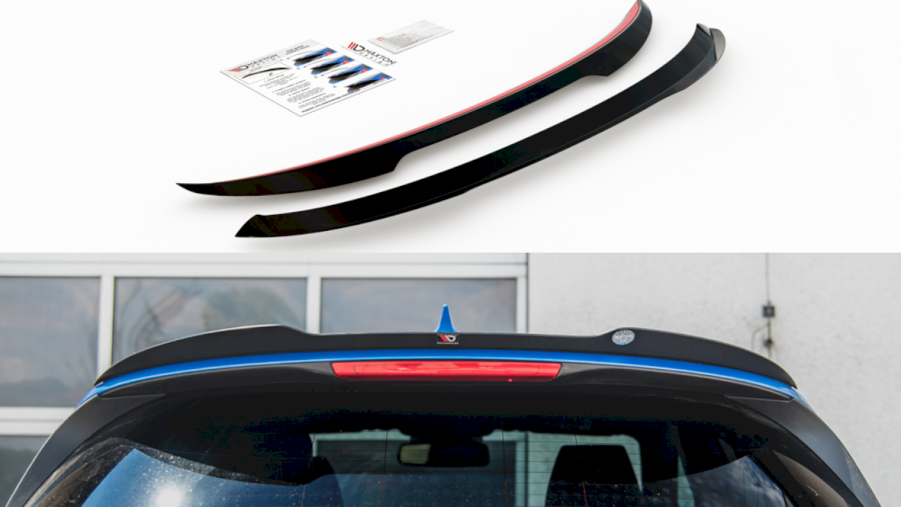 Maxton Design - SPOILER CAP FORD PUMA (2019- BASE MODEL, ST-LINE & TITANIUM ONLY)