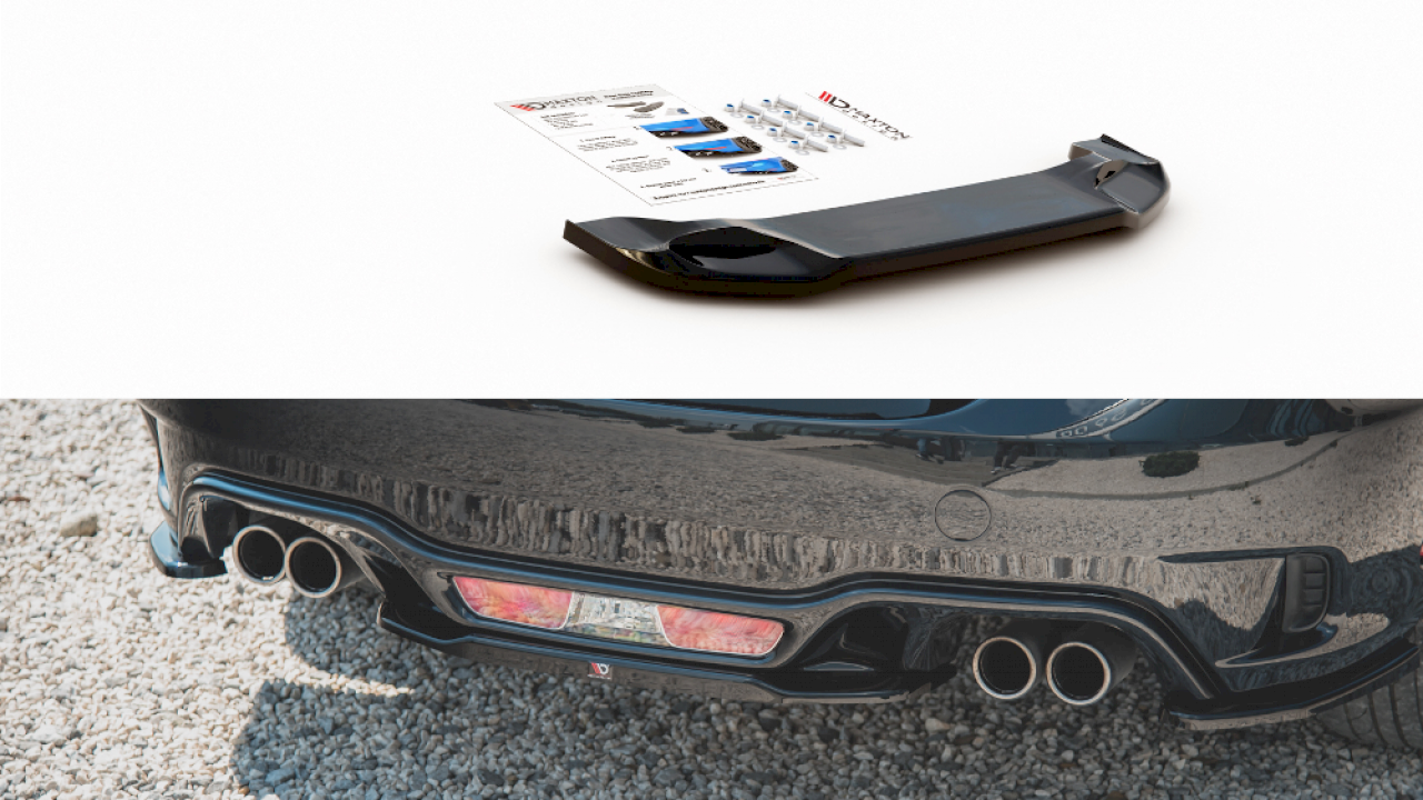 Maxton Design - CENTRAL REAR SPLITTER FIAT 124 SPIDER ABARTH (2017 - 2020)