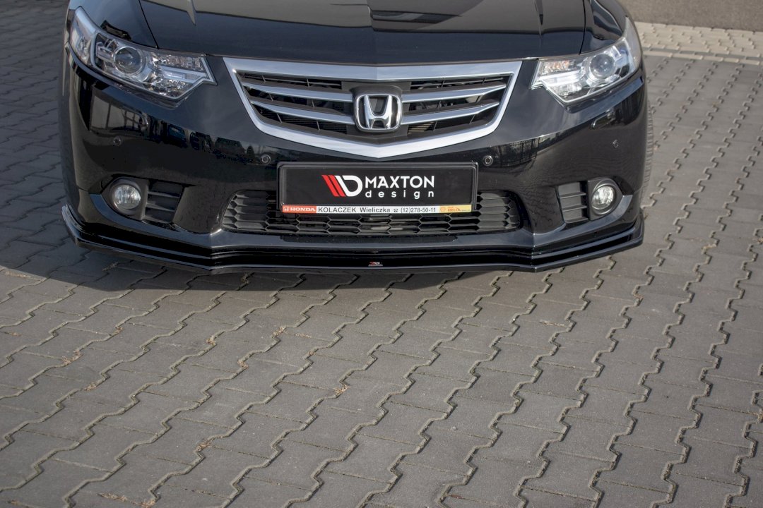 Maxton Design - FRONT SPLITTER HONDA ACCORD MK8 FACELIFT CU SERIES (2011-2015)