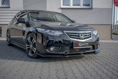 Maxton Design - FRONT SPLITTER HONDA ACCORD MK8 FACELIFT CU SERIES (2011-2015)