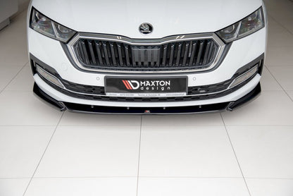 Maxton Design - FRONT SPLITTER V1 SKODA OCTAVIA MK4 (2019-2014)