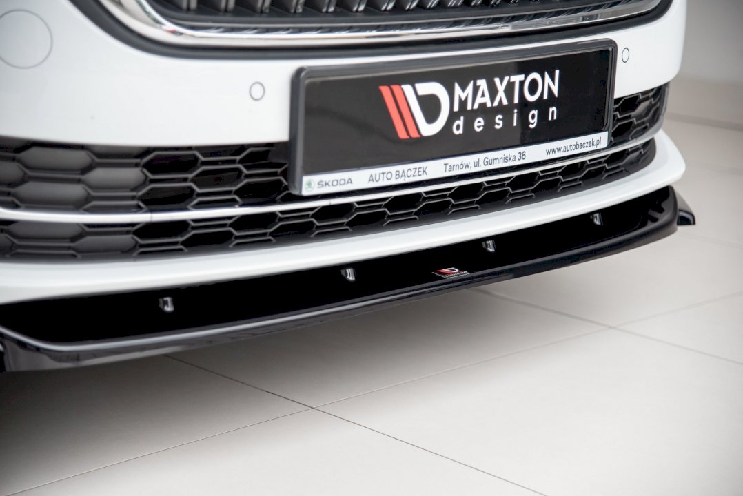 Maxton Design - FRONT SPLITTER V1 SKODA OCTAVIA MK4 (2019-2014)