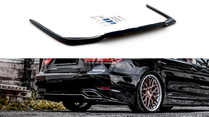 Maxton Design - CENTRAL REAR SPLITTER LEXUS LS MK4 FACELIFT (2012-2017)