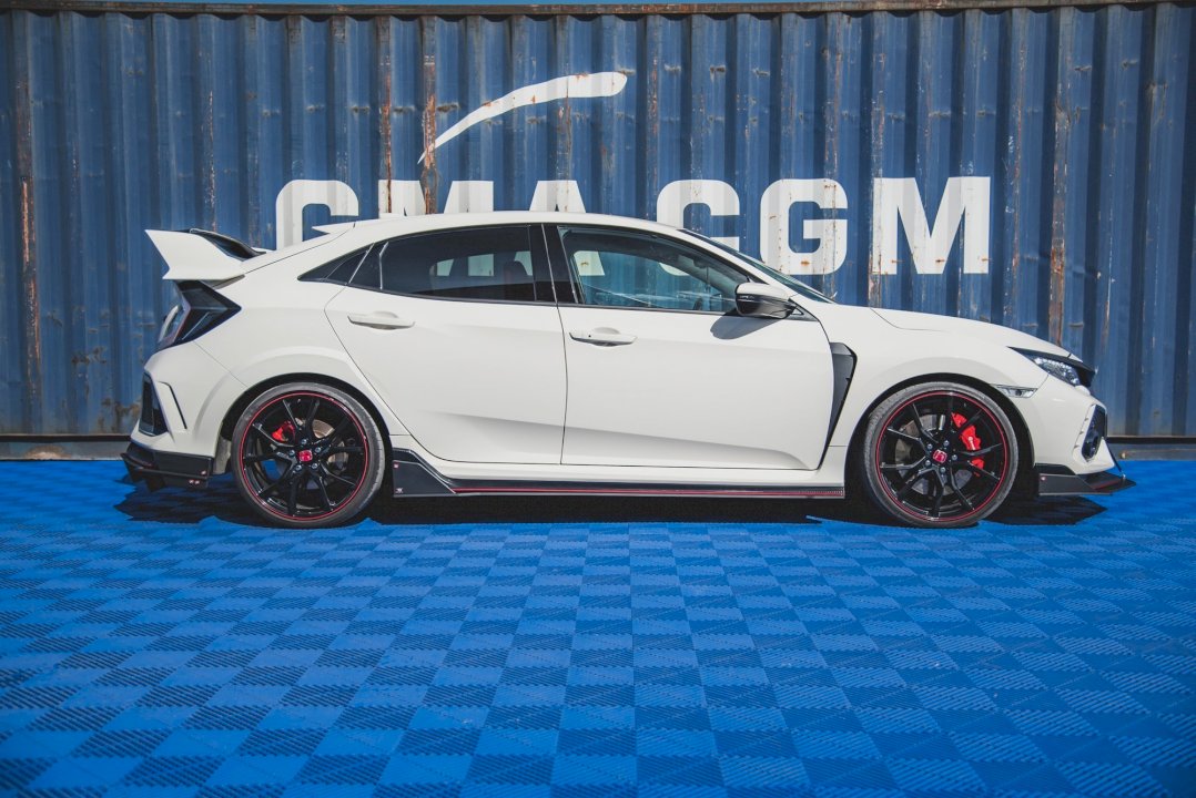 Maxton Design - STREET PRO SIDE SKIRTS DIFFUSERS HONDA CIVIC X TYPE-R (2017 - UP)
