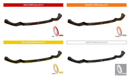 Maxton Design Gloss Black (Piano Black) Front Splitter / Lip / Chin Spoiler for BMW Z4 E85 E86 LCI (2006-2008) - ABS Front Bumper Lower Valance/Aero Lip/Apron Extension/Front Skirt/Air Dam Kit, Coupe & Roadster, Mounting Hardware Included