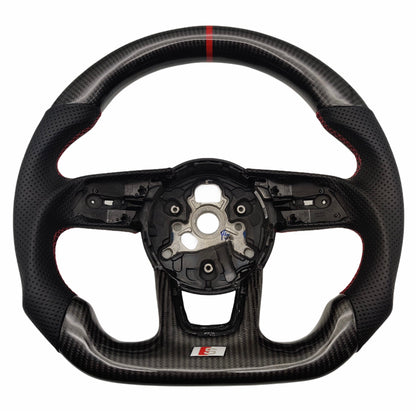 Audi A4 / S4 / RS4 B9 Carbon Fibre Custom Steering Wheel (2017+)