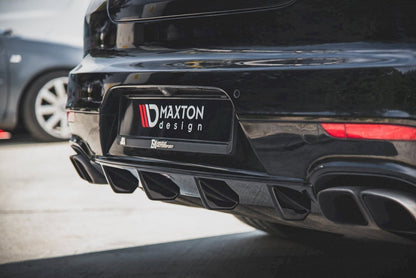 Maxton Design - REAR VALANCE PORSCHE PANAMERA TURBO 970 FACELIFT (2013-2016)