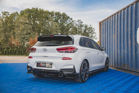 Maxton Design - REAR SIDE SPLITTERS V4 HYUNDAI I30 N MK3 HATCHBACK (2017-)