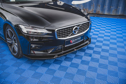 Maxton Design - FRONT SPLITTER V.1 VOLVO S60/V60 R-DESIGN MK3 (2018-)