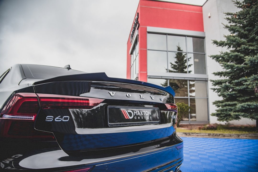 Maxton Design - SPOILER CAP VOLVO S60 R-DESIGN MK3 (2018-)