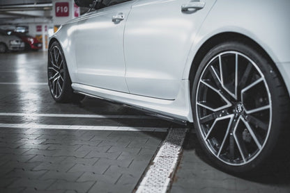 Maxton Design - SIDE SKIRTS DIFFUSERS V2 AUDI RS6 C7 (2013-2017)