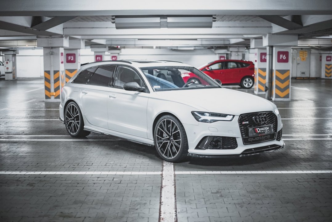 Maxton Design - FRONT SPLITTER V3 AUDI RS6 C7 (2013-2017)
