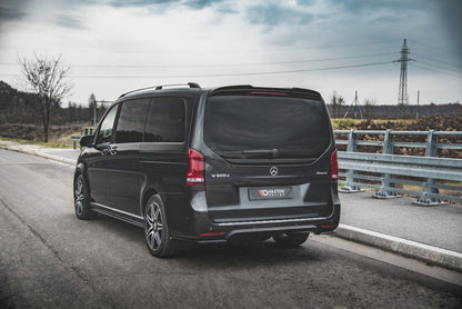 Maxton Design - REAR SIDE SPLITTERS V2 MERCEDES-BENZ V-CLASS AMG-LINE W447 FACELIFT (2019-2021)