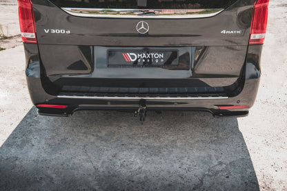Maxton Design - REAR SIDE SPLITTERS V1 MERCEDES-BENZ V-CLASS AMG-LINE W447 FACELIFT (2019-2021)