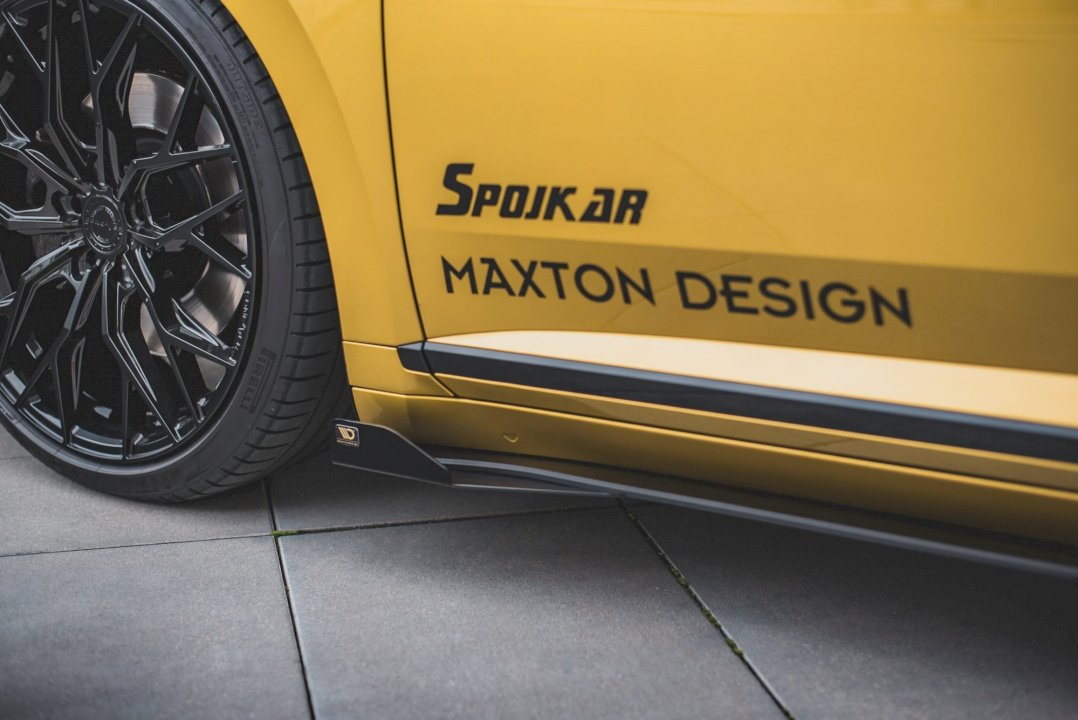 Maxton Design - Street PRO Side Skirt Diffusers + Flaps Volkswagen Arteon R-Line Sedan / Shooting Brake Mk1