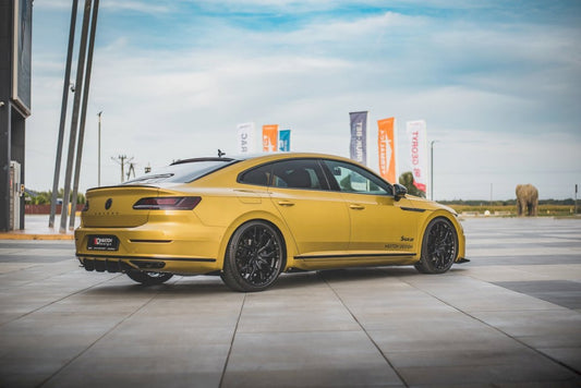Maxton Design - Street PRO Rear Diffuser + Flaps Volkswagen Arteon R-Line Sedan / Shooting Brake Mk1