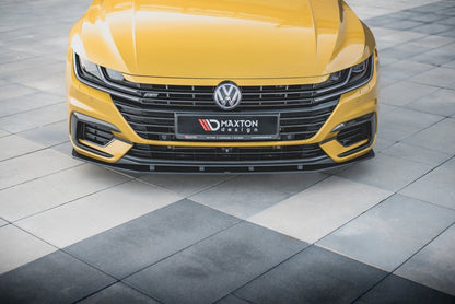 Maxton Design - Street PRO Front Splitter Volkswagen Arteon R-Line Sedan / Shooting Brake Mk1