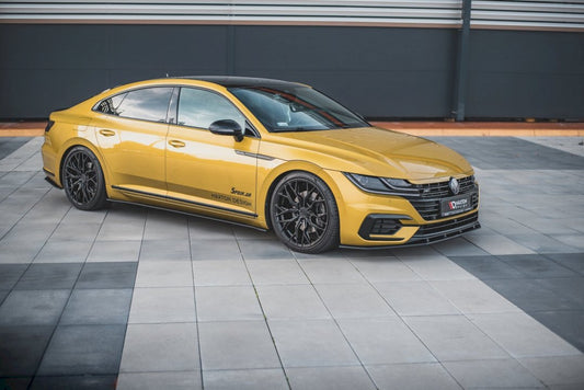 Maxton Design - Street PRO Front Splitter Volkswagen Arteon R-Line Sedan / Shooting Brake Mk1
