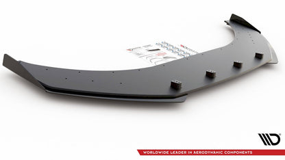 Maxton Design - Street PRO Front Splitter + Flaps Volkswagen Arteon R-Line Sedan / Shooting Brake Mk1