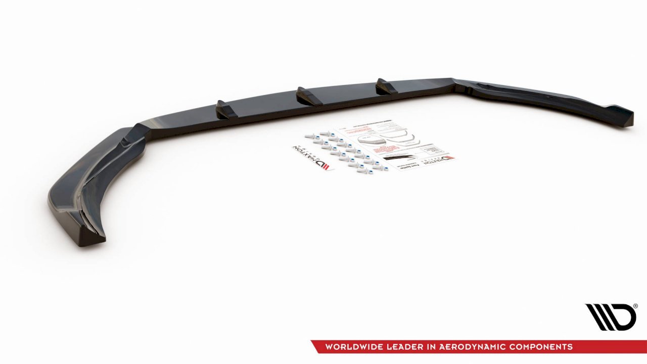 Maxton Design - FRONT SPLITTER V.2 MERCEDES AMG A 45 S AERO PACK W177