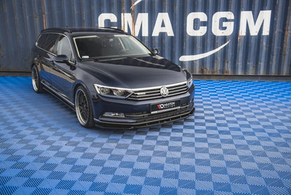 Maxton Design - FRONT SPLITTER V1 VW PASSAT B8 (2014-2019)