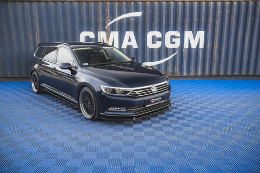 Maxton Design - Front Splitter V.2 Volkswagen Passat B8