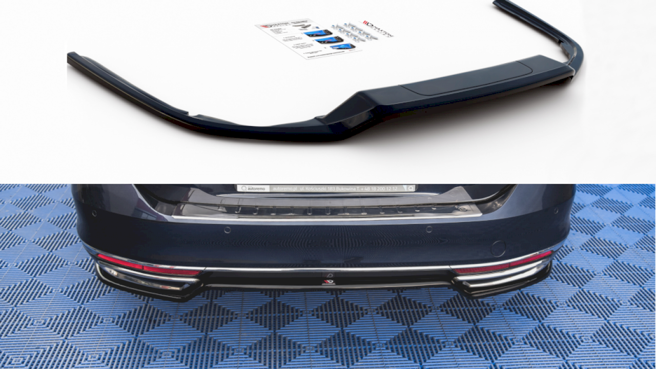 Maxton Design - CENTRAL REAR SPLITTER VW PASSAT B8 (2014-)
