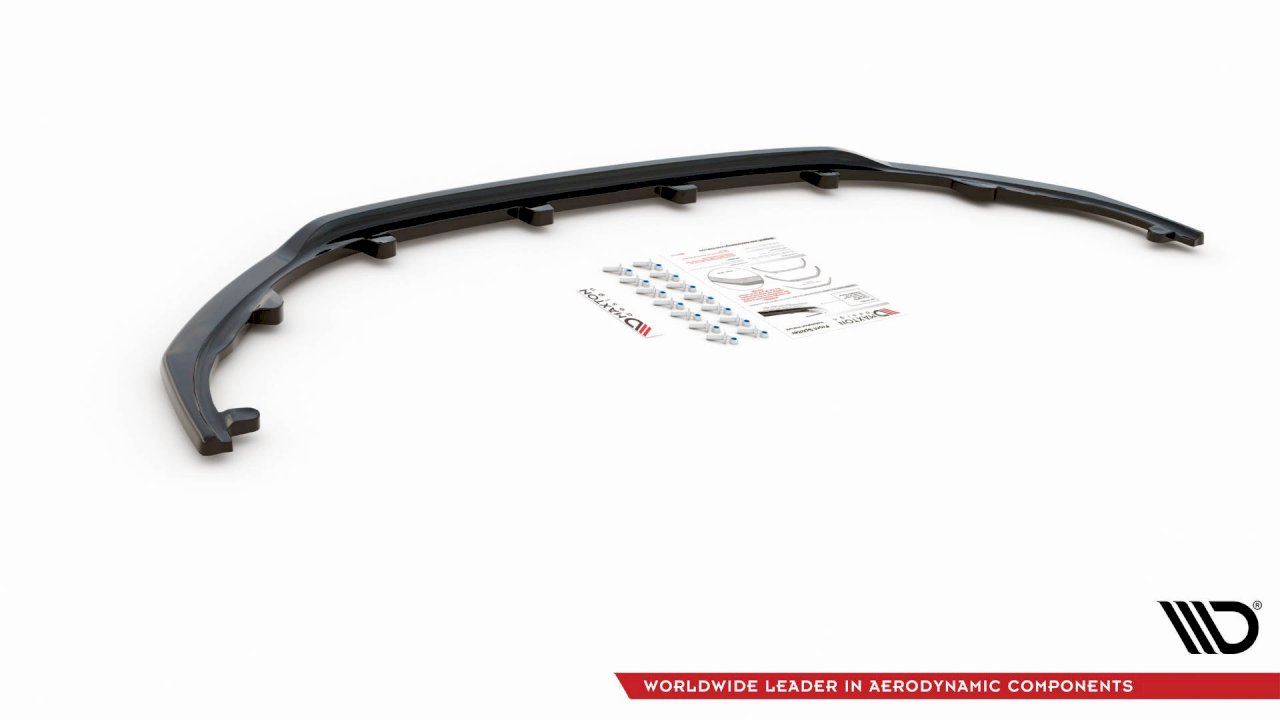 Maxton Design - FRONT SPLITTER V1 PEUGEOT 308 MK2 FACELIFT (2017-2021)