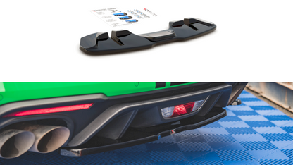 Maxton Design - CENTRAL REAR SPLITTER FORD MUSTANG GT MK6 FACELIFT (2017-)